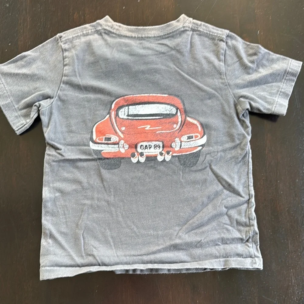 GAP Gray and Red Toy Car for Imaginative Play